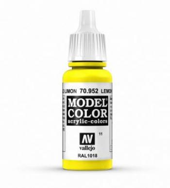 Vallejo AV Vallejo Model Color 17ml - Lemon Yellow