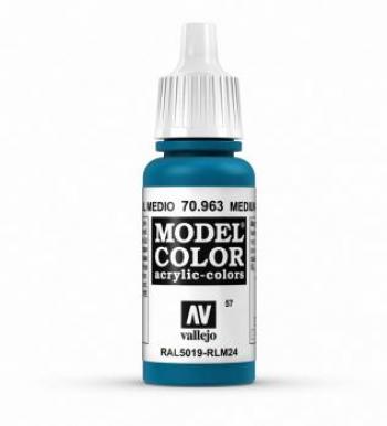 Vallejo AV Vallejo Model Color 17ml - Medium Blue