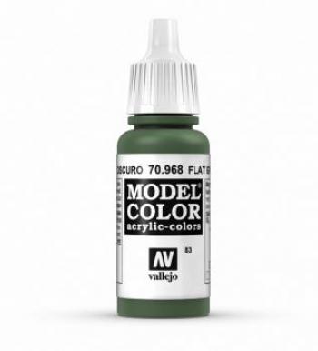 Vallejo AV Vallejo Model Color 17ml - Flat Green