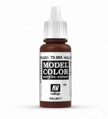 Vallejo AV Vallejo Model Color 17ml - Hull Red