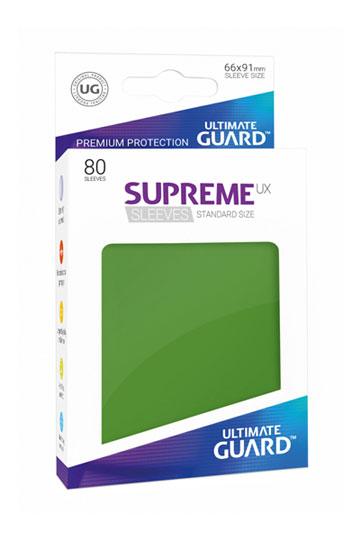 Ultimate Guard Supreme UX Sleeves Standard Size Green (80)