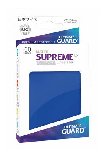 Ultimate Guard Supreme UX Sleeves Japanese Size Matte Blue (60)