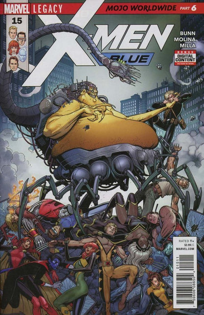 X-MEN BLUE #15 LEG